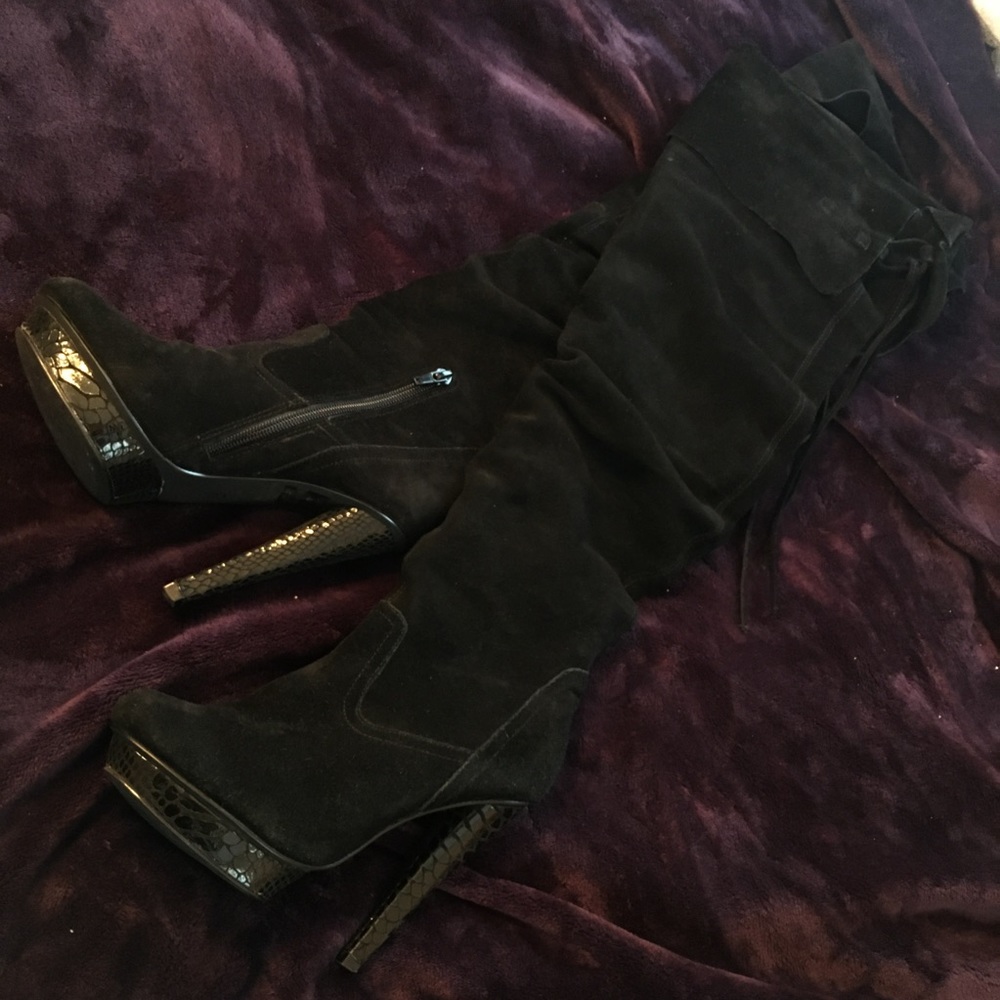 Suede Boots